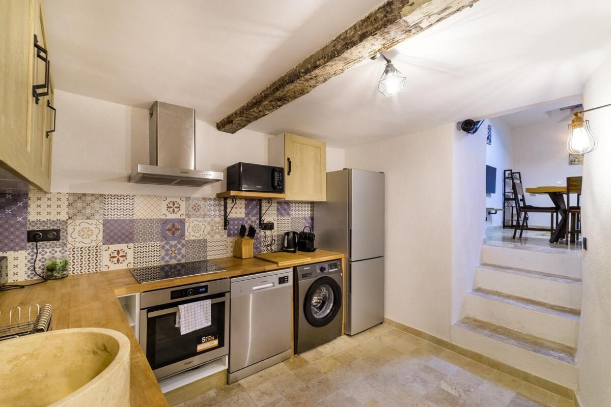 Charmant Appartement - Saint Paul De Vence Village Exteriér fotografie